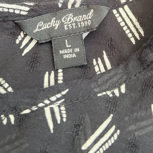 Lucky brand sleeveless top, L - Picture 7 of 7